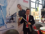 Vileda offers a solution for high-up healthcare cleaning