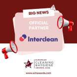 Interclean Amsterdam becomes event partner of European Cleaning & Hygiene Awards