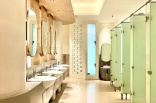 Aesthetically-pleasing washroom design