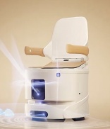 Self-driving toilet designed to help the elderly