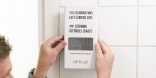 Hygiene Display for washrooms from Optiqo