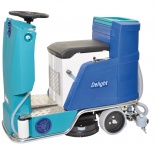 Small turning circle from Wetrok Drivematic Delight scrubber