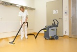 Kärcher SGV 8/5 steam vacuum meets strict hygiene needs