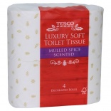 Tesco sells mulled wine scented toilet roll for Christmas