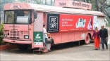 India company turns buses into women's toilets