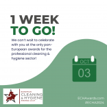 One week to go until the European Cleaning & Hygiene Awards in Lisbon!